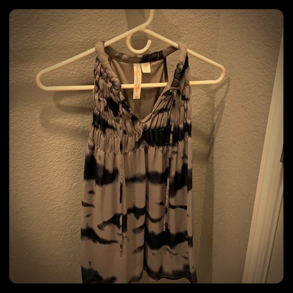 Tie-dye tank top